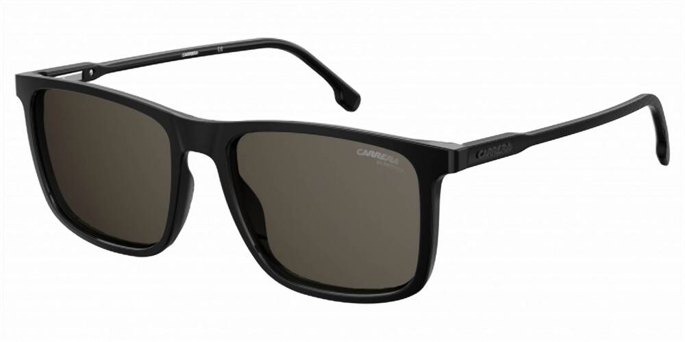 NEW CARRERA men's 231/s 0807ir rectangle plastic sunglasses in black